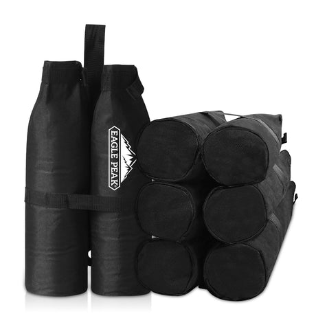 EAGLE PEAK Canopy Weight Bags 4 - Pack, Heavy Duty Sand Bags for Pop Up Canopy Tent, Gazebo, and Greenhouse (Sand Not Included) - Eagle Peak Canopy and Outdoor Products