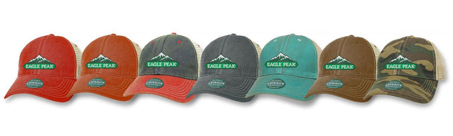 EAGLE PEAK Classic Legacy Old Favorite Trucker Cap - Eagle Peak Canopy and Outdoor Products