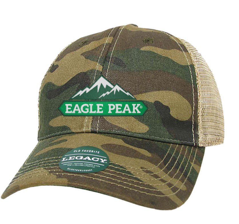 EAGLE PEAK Classic Legacy Old Favorite Trucker Cap - Eagle Peak Canopy and Outdoor Products