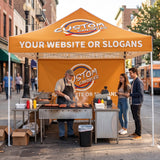 EAGLE PEAK CP100 Steel Square Leg Heavy Duty Commercial Custom Canopy Tent 10x10 - CLICK TO CONFIGURE - Package Prices Start at $599.00 - Eagle Peak®