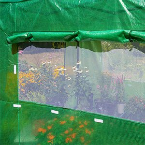 EAGLE PEAK Easy Fast Setup Instan 8x6 Pop Up Walk In Greenhouse - Eagle Peak Canopy and Outdoor Products