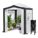 EAGLE PEAK Easy Fast Setup Instan 8x6 Pop Up Walk In Greenhouse - Eagle Peak Canopy and Outdoor Products