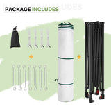 EAGLE PEAK Easy Fast Setup Instan 8x6 Pop Up Walk In Greenhouse - Eagle Peak Canopy and Outdoor Products