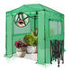 EAGLE PEAK Easy Fast Setup Instan 8x6 Pop Up Walk In Greenhouse - Eagle Peak Canopy and Outdoor Products