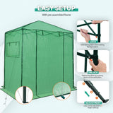 EAGLE PEAK Easy Fast Setup Instant 6x4 Walk - in Indoor/Outdoor Greenhouse - Eagle Peak Canopy and Outdoor Products