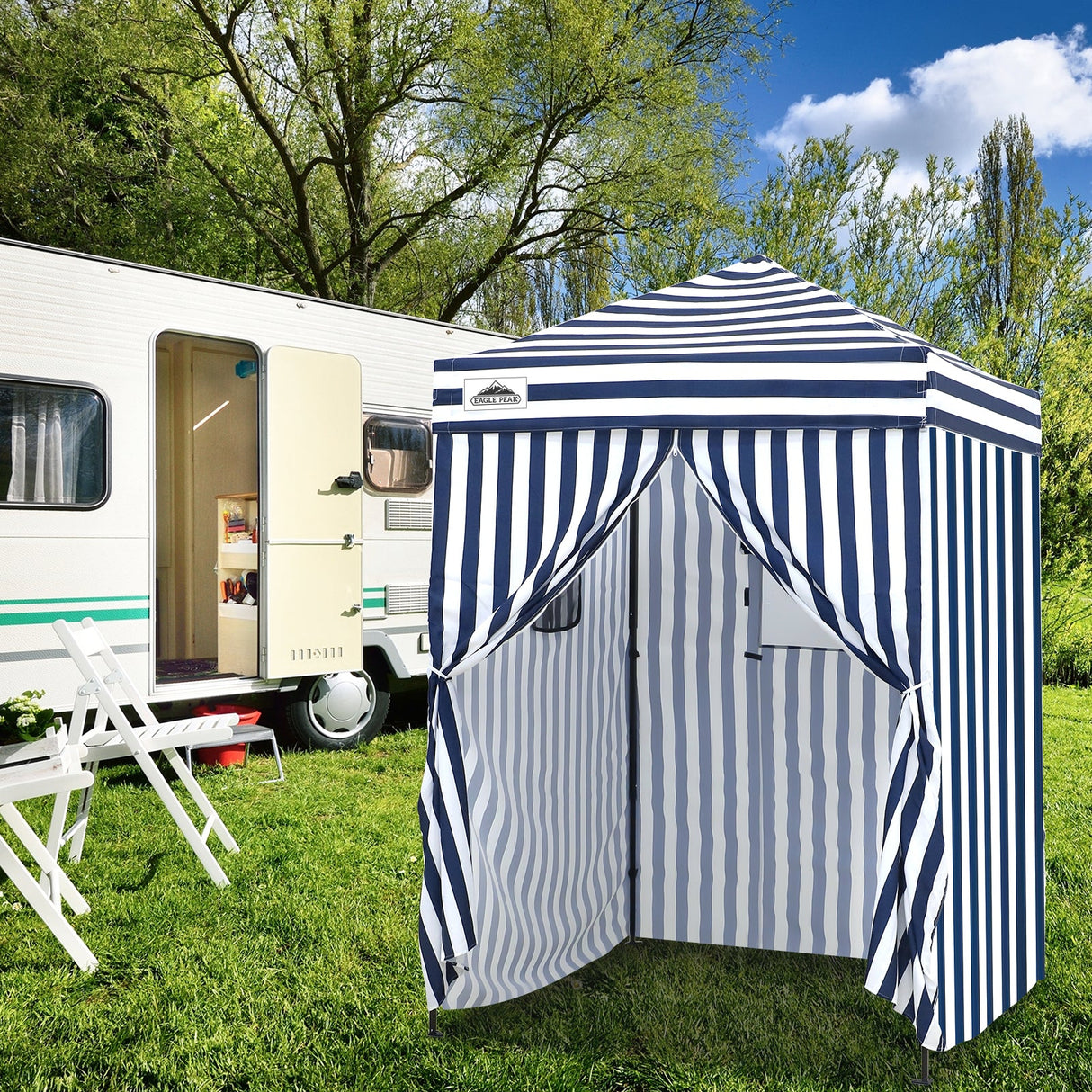 EAGLE PEAK Flex Ultra Compact 5x5 Pop - up Canopy - Eagle Peak Canopy and Outdoor Products