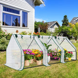 EAGLE PEAK Mini Garden Portable Greenhouse,96"x36"x36" - Eagle Peak Canopy and Outdoor Products