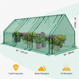 EAGLE PEAK Mini Garden Portable Greenhouse,96"x36"x36" - Eagle Peak Canopy and Outdoor Products