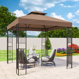 EAGLE PEAK Patio Gazebo 8x8 with Corner Shelves - Eagle Peak Canopy and Outdoor Products