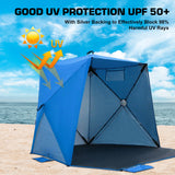 EAGLE PEAK Pop Up Beach Tent, Portable Sun Shelter - Eagle Peak Canopy and Outdoor Products