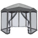 EAGLE PEAK Pop - Up Camping 6 Sided (6x6x6) Gazebo w/ Mosquito Netting Easy Center Push Canopy Shelter Instant Setup Outdoor Screen Ten - Eagle Peak Canopy and Outdoor Products