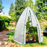 EAGLE PEAK Portable Mini Dome Greenhouse，63”x63”x72”, Bubble Film Cover - Eagle Peak Canopy and Outdoor Products