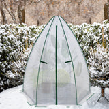 EAGLE PEAK Portable Mini Dome Greenhouse，63”x63”x72”, Bubble Film Cover - Eagle Peak Canopy and Outdoor Products