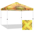 Eagle Peak SHADE GRAPHiX Easy Setup 10x10 Pop Up Canopy Tent with Digital Printed Sun Flower Top - Eagle Peak Canopy and Outdoor Products