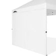 EAGLE PEAK Sunwall / Sidewall for 10 x 10 ft Commercial Pop Up Canopy Tent MarketPlace Canopy only, 1 Sidewall, White / Blue / Green - Eagle Peak Canopy and Outdoor Products