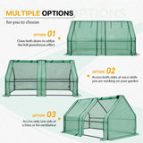 EAGLE PEAK Tunnel Greenhouse Garden Green House,71"x36"x36" - Eagle Peak Canopy and Outdoor Products