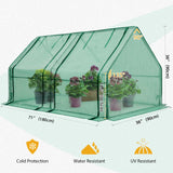 EAGLE PEAK Tunnel Greenhouse Garden Green House,71"x36"x36" - Eagle Peak Canopy and Outdoor Products