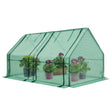 EAGLE PEAK Tunnel Greenhouse Garden Green House,71"x36"x36" - Eagle Peak Canopy and Outdoor Products