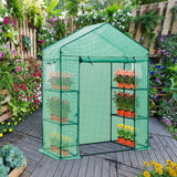 EAGLE PEAK Walk in 3 - Tier Greenhouse,61"x28"x79" - Eagle Peak Canopy and Outdoor Products