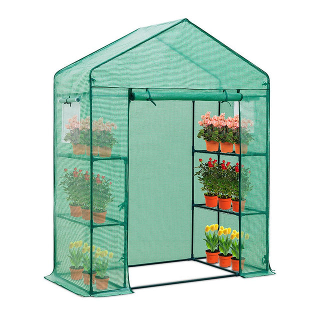 EAGLE PEAK Walk in 3 - Tier Greenhouse,61"x28"x79" - Eagle Peak Canopy and Outdoor Products