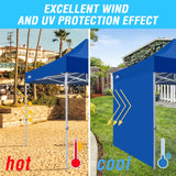 EAGLE PEAK Wall Panel/Sunwall for 10x10 Heavy - Duty Commercial Canopy Tent, Replacement Sidewall for Marketplace Sun Shelter, 1 Sidewall Only - Eagle Peak Canopy and Outdoor Products