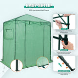 Easy Fast Setup Instant 6x4 Walk - in Indoor/Outdoor Greenhouse - Eagle Peak
