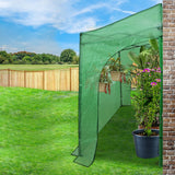 Easy Setup 10x5 Portable Lean to Pop Up Greenhouse - Eagle Peak Custom Canopy Tent