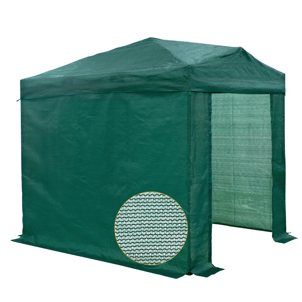 Easy Setup 8x6 Instant Pop Up Greenhouse - Eagle Peak Custom Canopy Tent