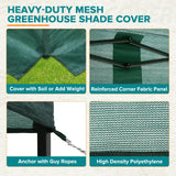 Easy Setup 8x6 Instant Pop Up Greenhouse - Eagle Peak Custom Canopy Tent