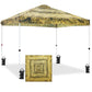 Easy Setup Straight Leg 10x10 Pop Up Canopy Tent Graphix Top w/ 100 sqft of Shade - Eagle Peak Custom Canopy Tent