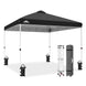 Easy Setup Straight Leg 10x10 Pop Up Canopy Tent w/ 100 sqft of Shade - Eagle Peak®