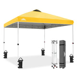 Easy Setup Straight Leg 10x10 Pop Up Canopy Tent w/ 100 sqft of Shade - Eagle Peak®