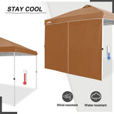 Entry Wall Panel with Zipper for 10x10 Straight Leg Canopy only, 1 Sidewall - Eagle Peak Custom Canopy Tent
