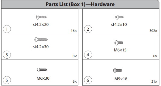 EP-SSP24H-Hardware Kit - Eagle Peak®