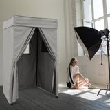 Flat Top 4x4 Pop - up Canopy Changing Room - Eagle Peak Custom Canopy Tent