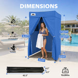 Flat Top 4x4 Pop-up Canopy Changing Room - Eagle Peak®