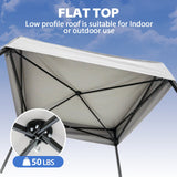 Flat Top 4x4 Pop-up Canopy Changing Room - Eagle Peak®