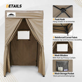 Flat Top 4x4 Pop - up Canopy Changing Room - Eagle Peak Custom Canopy Tent