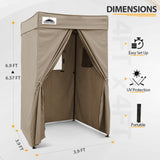 Flat Top 4x4 Pop - up Canopy Changing Room - Eagle Peak Custom Canopy Tent