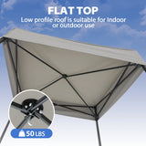 Flat Top 4x4 Pop-up Canopy Changing Room - Eagle Peak®