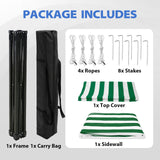 Flat Top 4x4 Pop-up Canopy Changing Room - Eagle Peak®