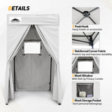 Flat Top 4x4 Pop - up Canopy Changing Room - Eagle Peak Custom Canopy Tent