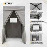 Flat Top 4x4 Pop - up Canopy Changing Room - Eagle Peak Custom Canopy Tent