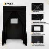 Flat Top 4x4 Pop - up Canopy Changing Room - Eagle Peak Custom Canopy Tent