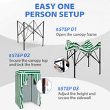 Flat Top 4x4 Pop-up Canopy Changing Room - Eagle Peak®
