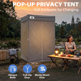 Flat Top 4x4 Pop-up Canopy Changing Room - Eagle Peak®