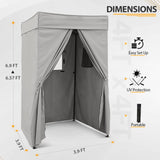 Flat Top 4x4 Pop - up Canopy Changing Room - Eagle Peak Custom Canopy Tent