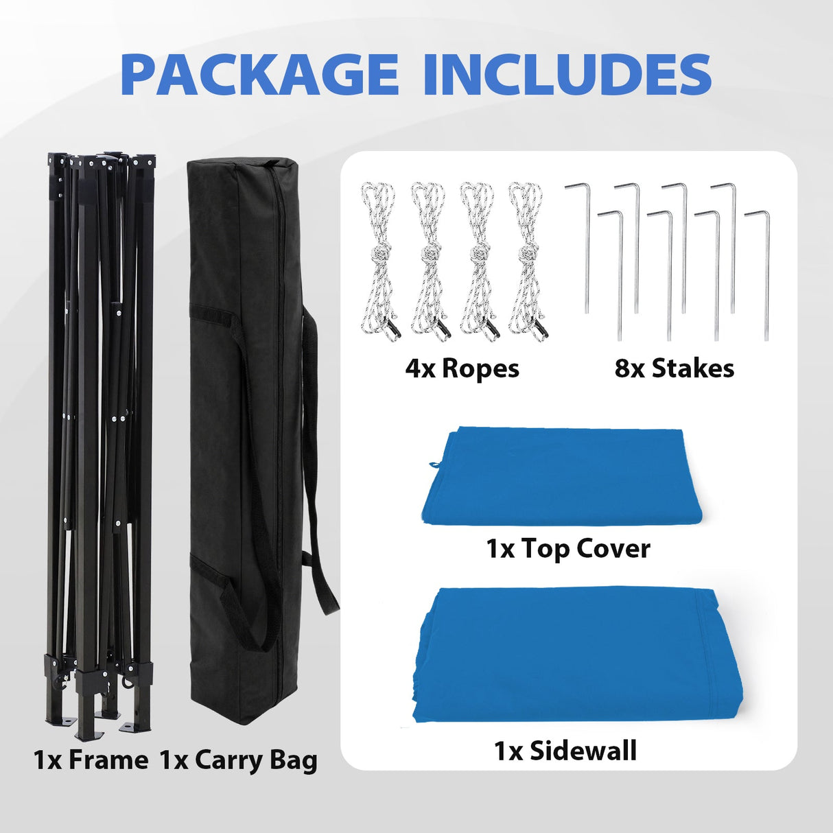 Flex Compact 5x5 Pop-up Canopy Changing Room - Eagle Peak®