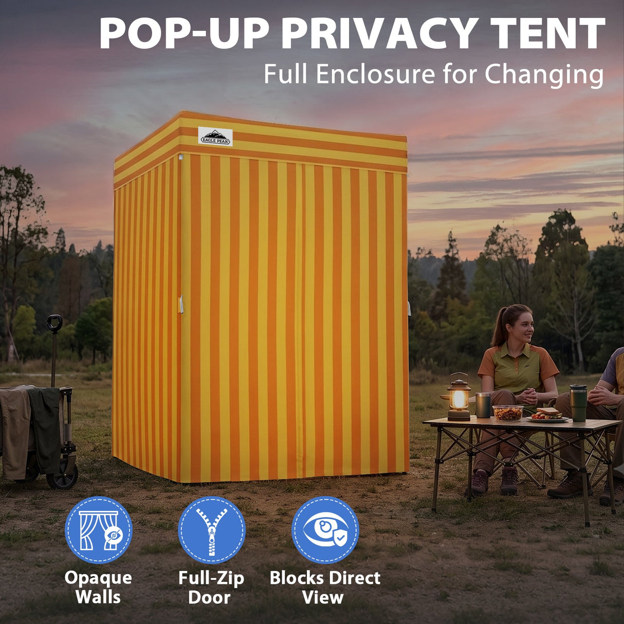 Flex Compact 5x5 Pop-up Canopy Changing Room - Eagle Peak®
