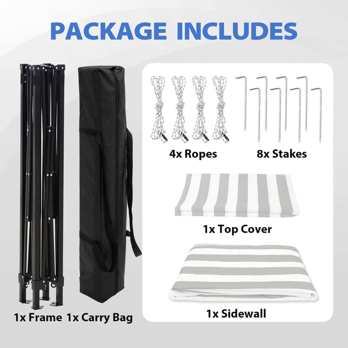 Flex Compact 5x5 Pop-up Canopy Changing Room - Eagle Peak®